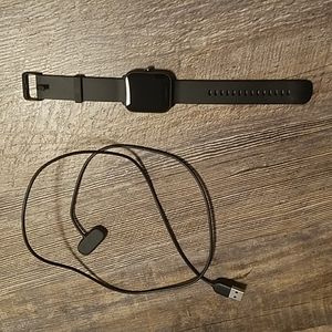 Amazfit (similar to fitbit) smart watch water resistant New without box Black
